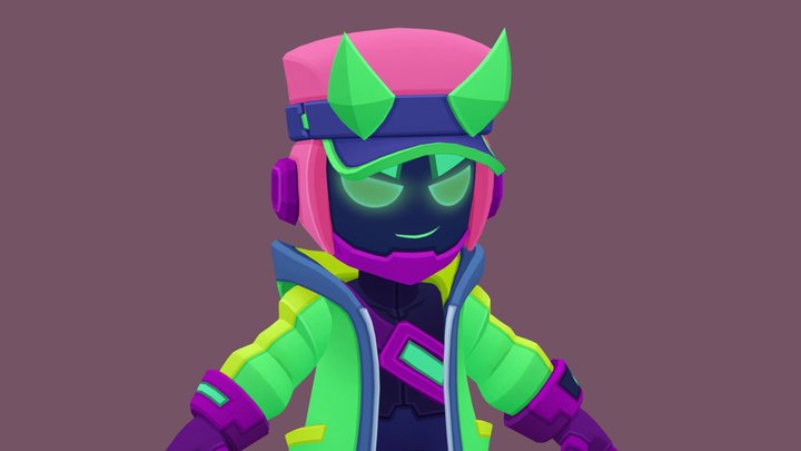 Hacker Fang 3D Model