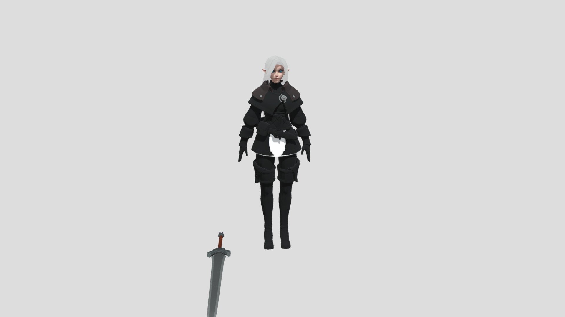 Character Idle Walk animation pt 1 - 3D model by Vhickman [e0b1fb2 ...