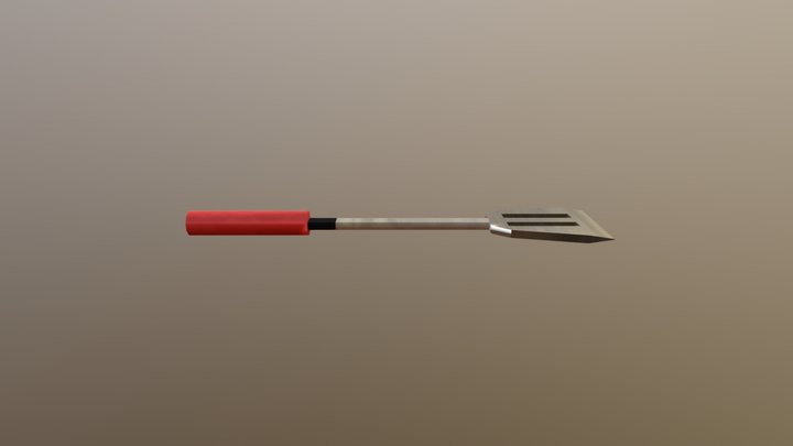 Spatula Game Object #2 Assignment 6 3D Model