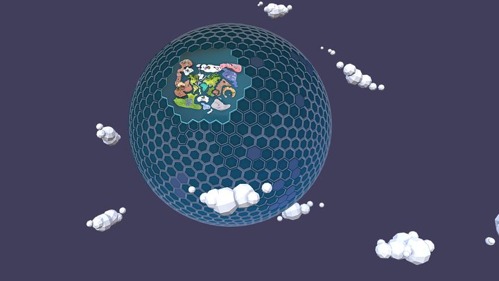 Orbofi Metaverse Full Map -  Chapter 1 - copy 1 3D Model