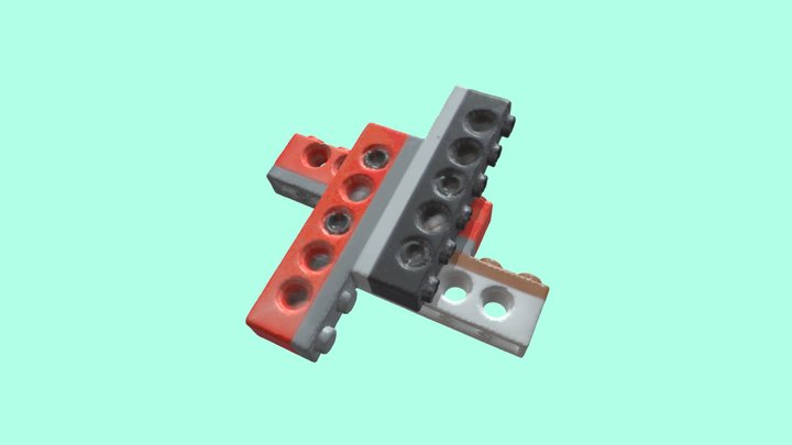 LEGO cross model 3D Model