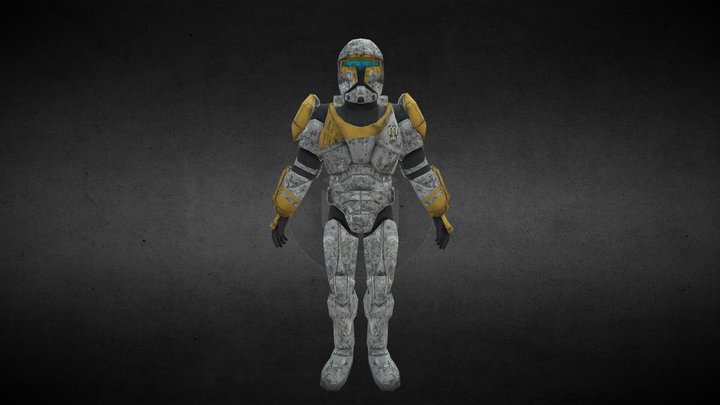 Captain Gregor 3D Model