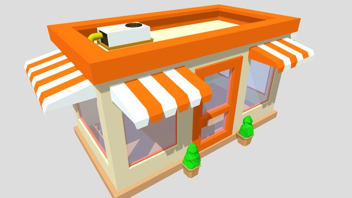 Casa Orange 3D Model