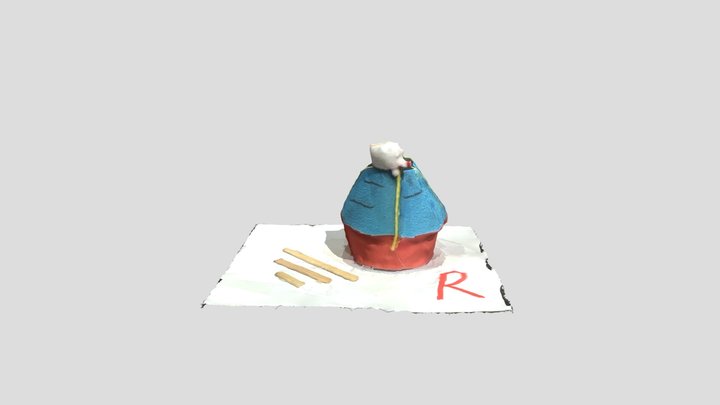 Scanned Object 3D Model