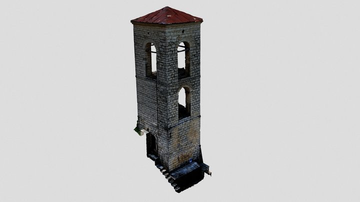 Kampanario Aristi Zagori 3D Model