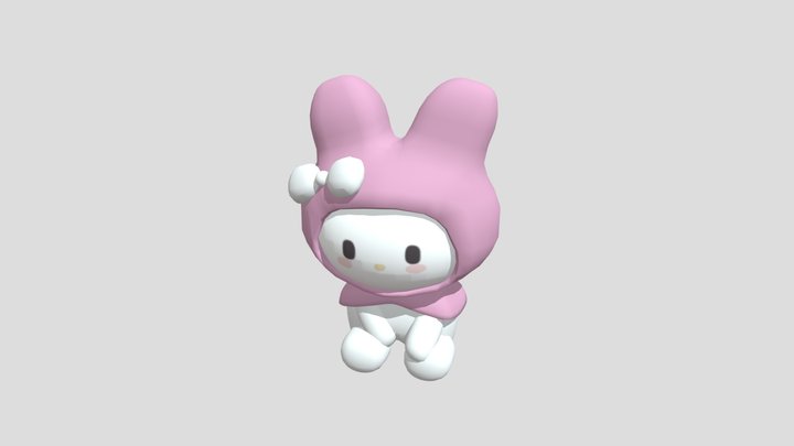 My melody bunny 3D Model