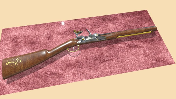 Rifle of the Zaporizhia Cossacks 3D Model