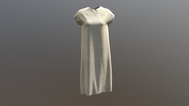 Woman's Garment 3D Model