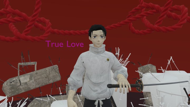 Jujutsu - Yuta Okkotsu Domain Expansion 3D Model