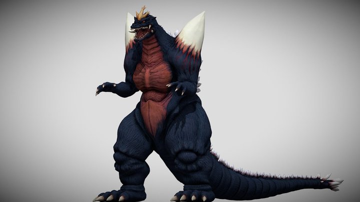 Spacegodzilla – Modèle 3D gratuit STL