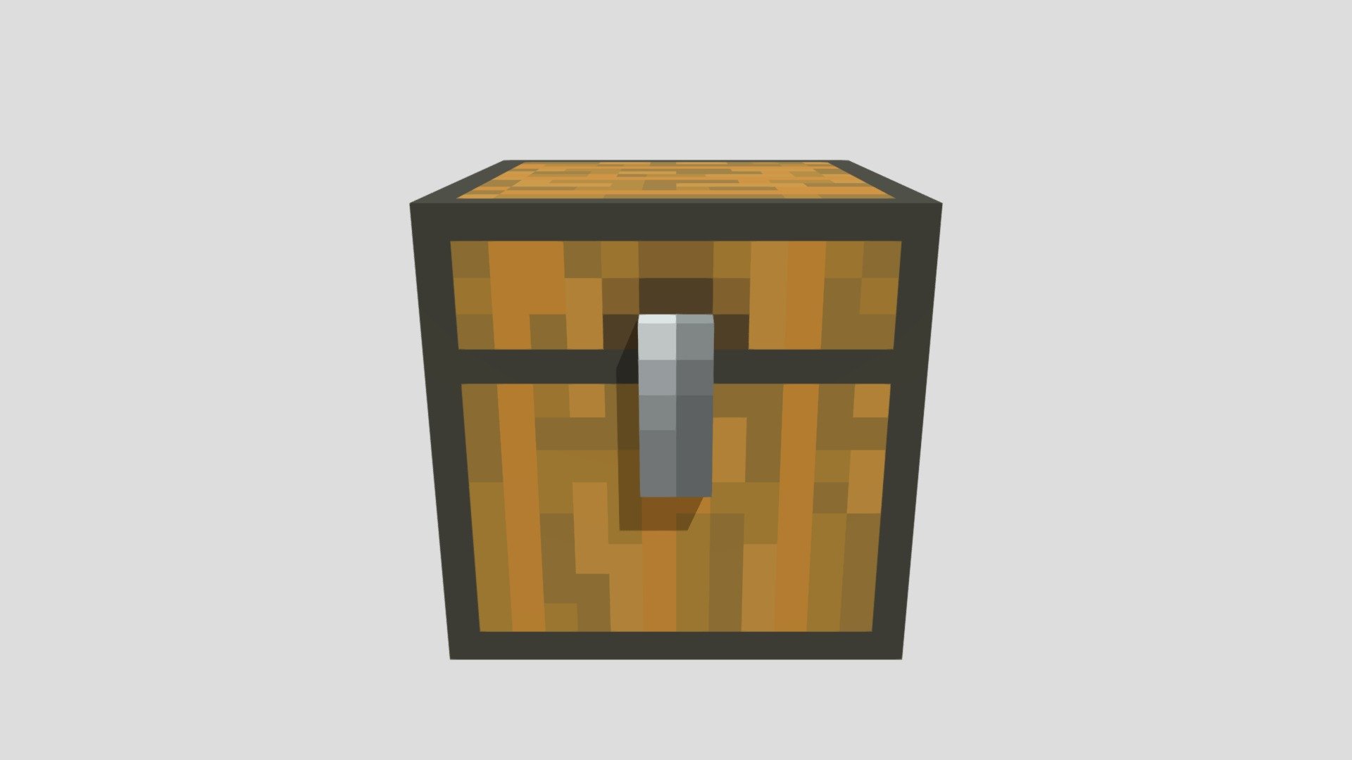 Minecraft chest Download Free 3D model by timmyyom36 [e0b8f5b] Sketchfab