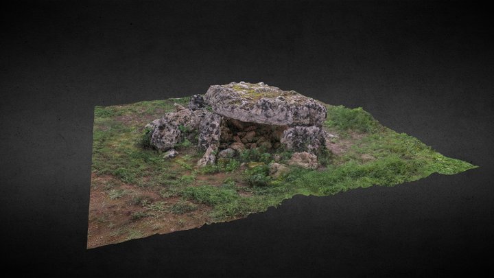 Dolmen "Gurgulante", Melendugno (Le) 3D Model