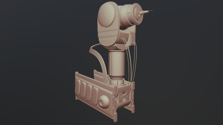 Mechanical arm 3D Model