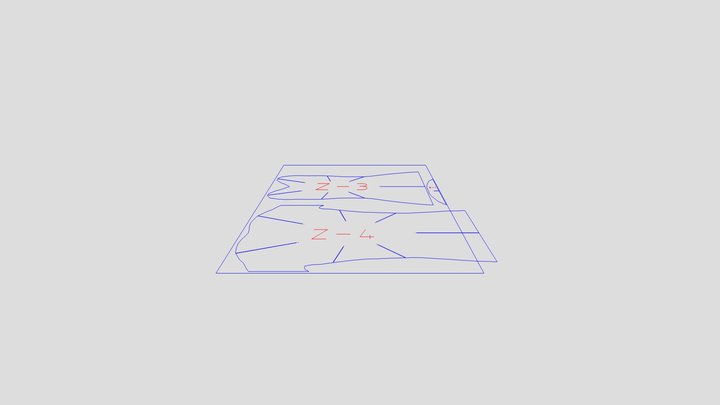 Bust_ Radial Slices_Z1_Z3_Z4 3D Model