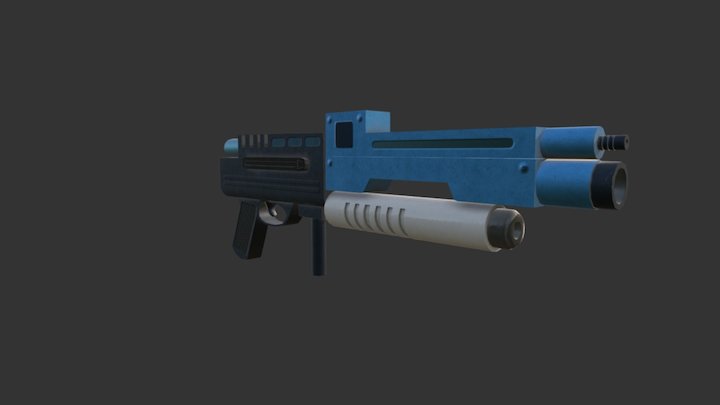 Gun 3D Model