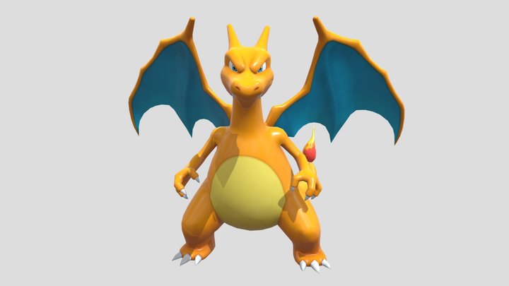Charizard - Pokémon 3D Model