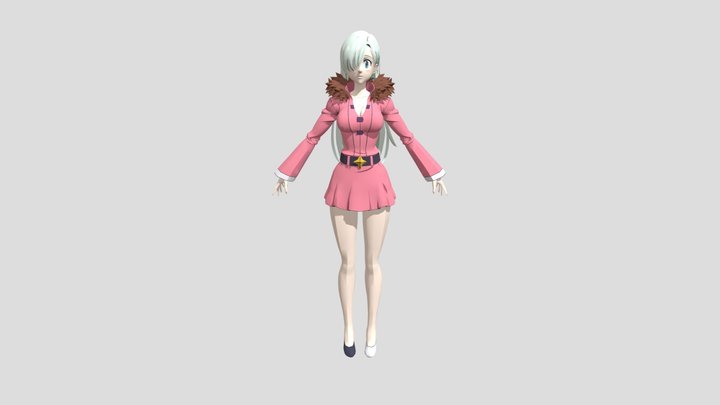elizabeth 3D Model
