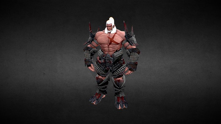 orc warrior 3D Model