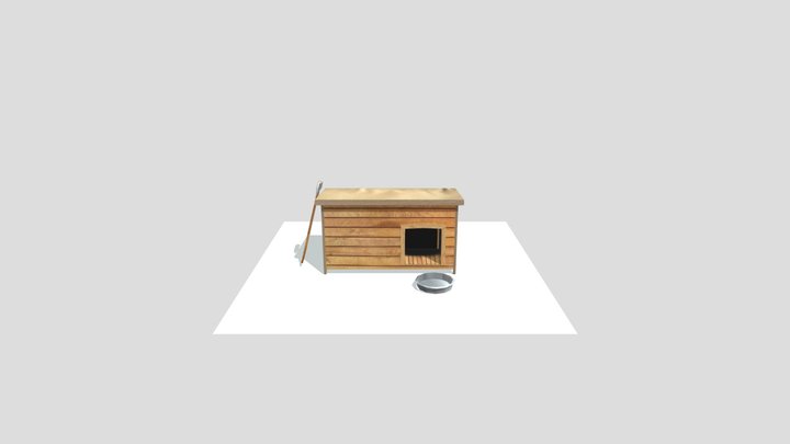 Forest Loner - 3 Simple Props 3D Model