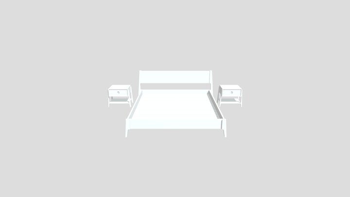 Набор мебели 3D Model