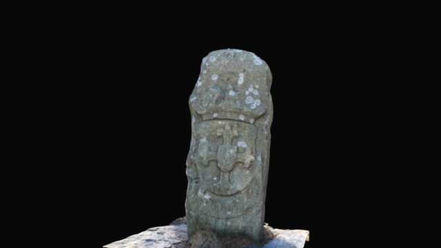 Border stone - Vysoka hole — Sketchfab embed 3D viewer