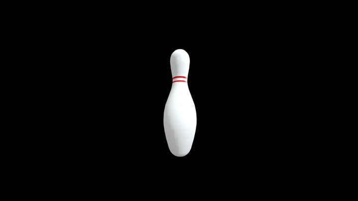 Bowling Pin 3D Model