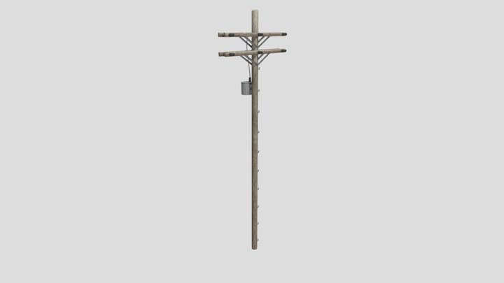 Telephone-pole 3D models - Sketchfab