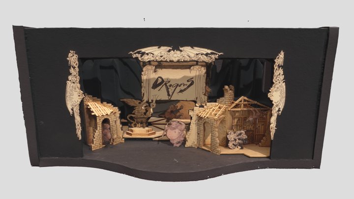 Dragons 3D Model