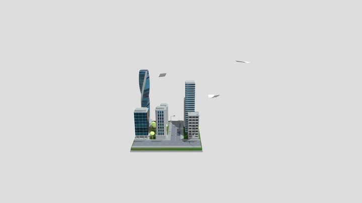 1city_bake 3D Model