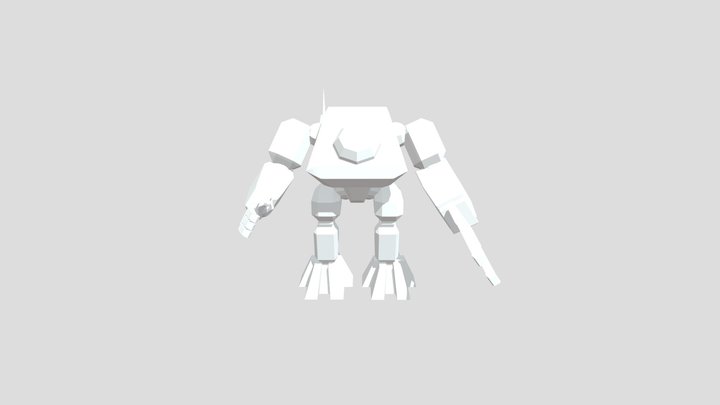 Disruptor Mech – Collapse State | DTA Craft 3D Model