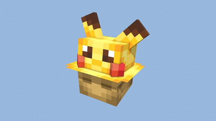 Pikachy Hat 3D Model