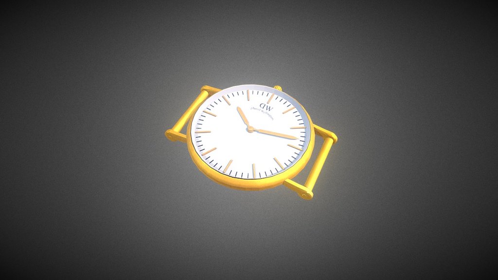 ClockSample (daniel wellington) [GOLD]