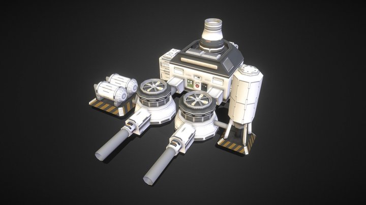 TerraGenesis: Landfall - Oxygenator 3D Model