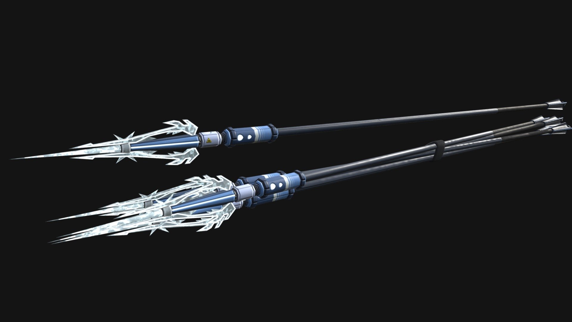 Sci-Fi Ice Arrows - Buy Royalty Free 3D model by Clockwork Creations ...