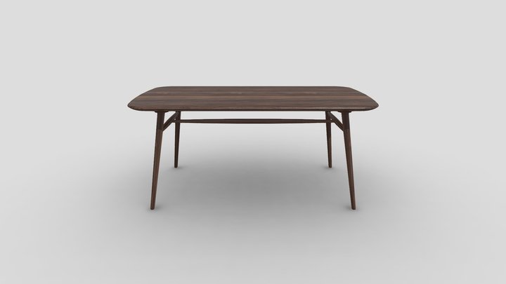 Orhus Table 180cm 3D Model