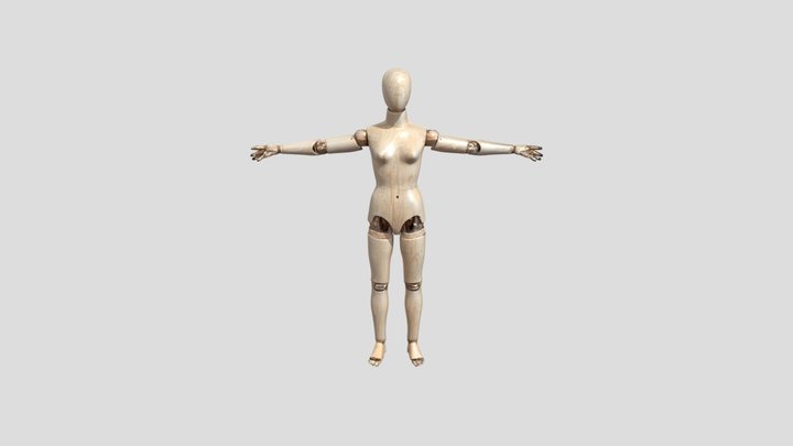 Mannequin Form 3D Model