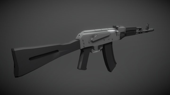 Ak74 3D Model