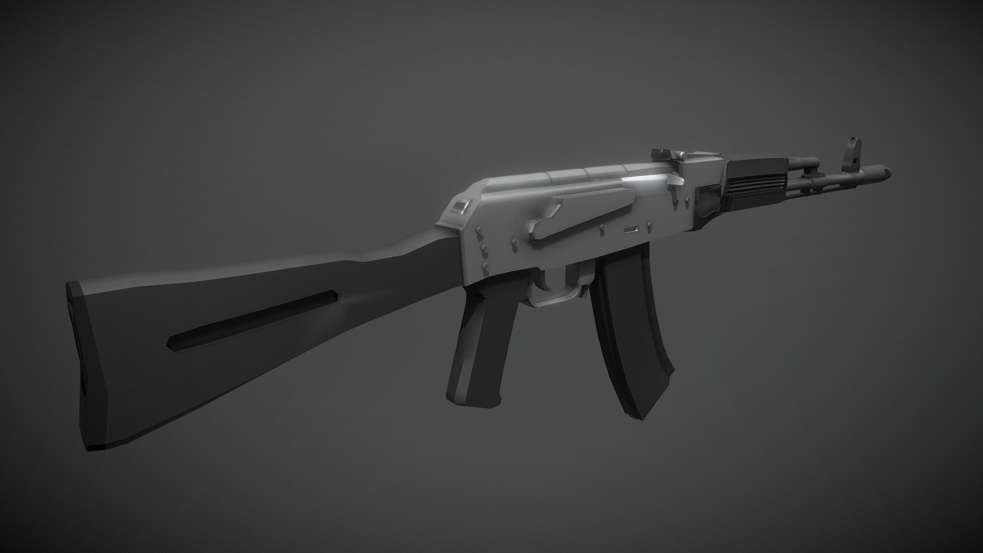 Ak74 - 3D model by ndron4k [e0c4f1e] - Sketchfab