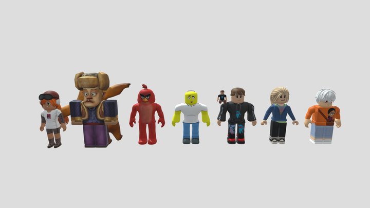 roblox character 4 3D Model