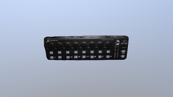 Midicontroller 3D Model