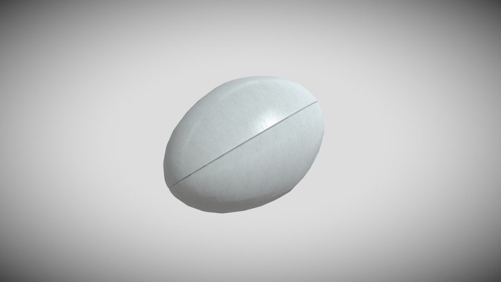 Rugby 3D Model
