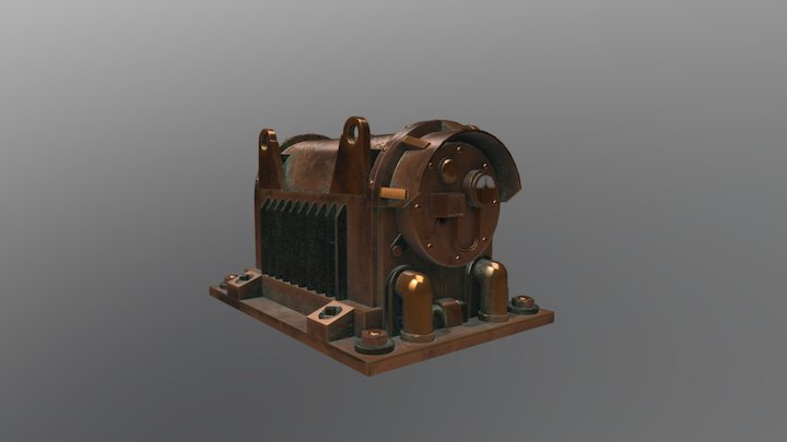 Engine ( Metal ) 3D Model