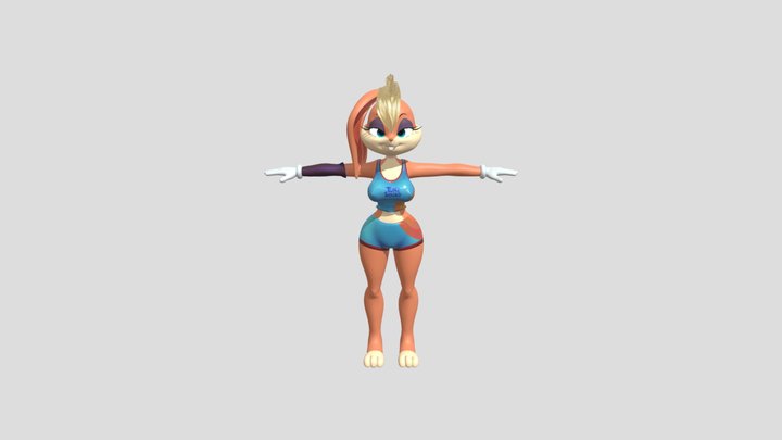 Lola_the_bunny 3D Model