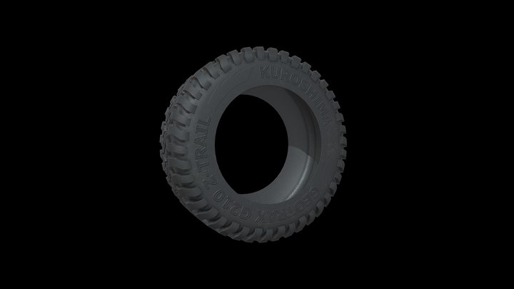 Tire_01 3D Model