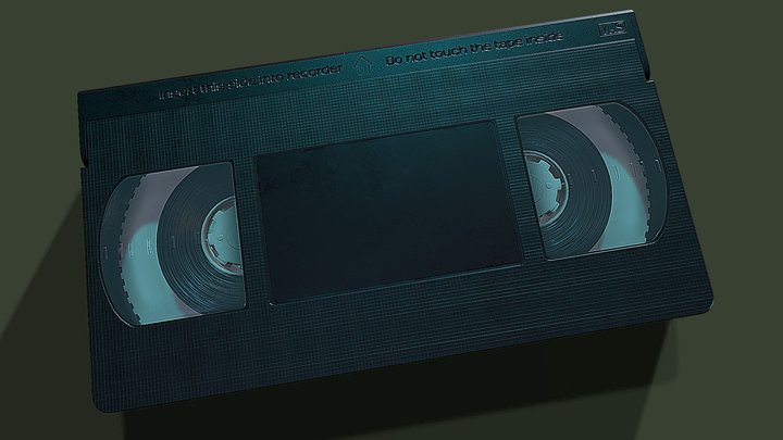 VHS - HighPoly and LowPoly version 3D Model