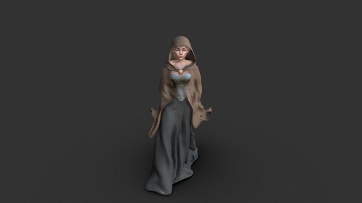 Elf 3D Model