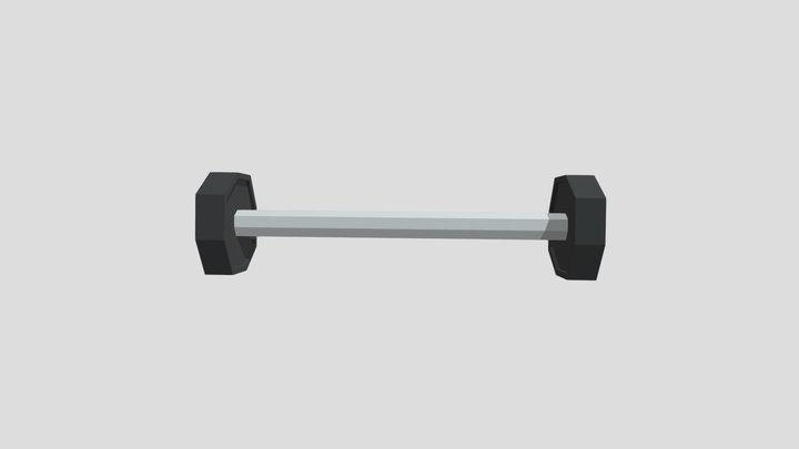 Weight (gym) / Peso (academia) Low Poly