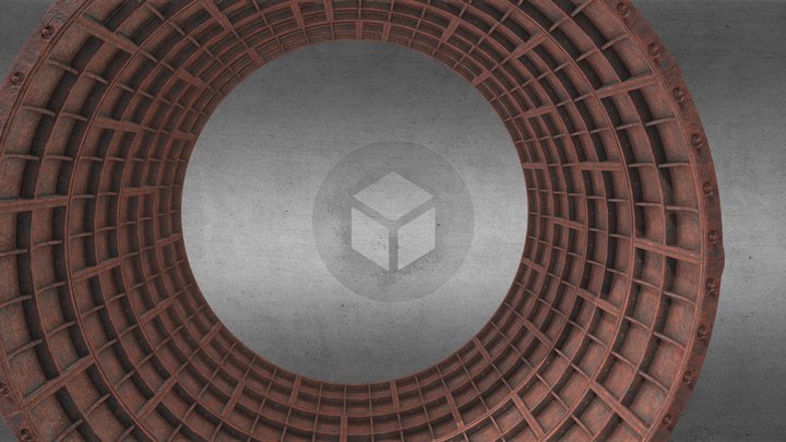 Metro  tunnel 3D Model