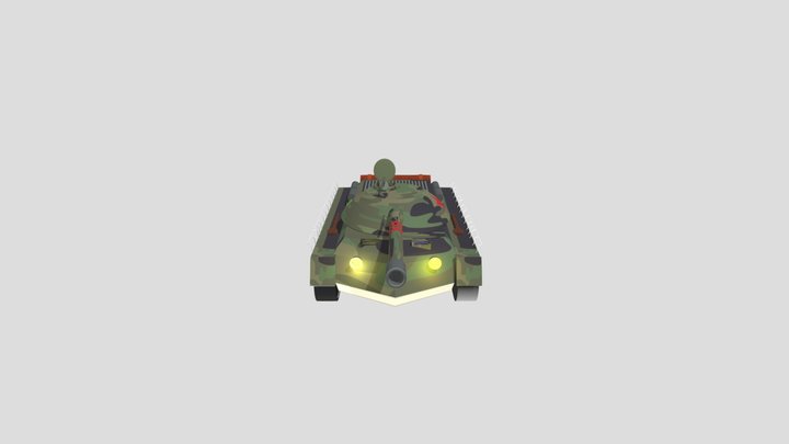 Tank IC 3 3D Model