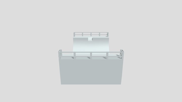 Halfpipe 3D Model